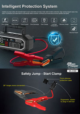 Outlet Car Emergency Battery Jump Starter 12v Portable Power Bank Mini Battery Booster