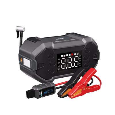 3000A Peak Current 4-in-1 Portable Jump Starter 10000-24000mah Power Bank Car Inflator Battery Booster