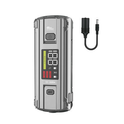 Green Keeper 2024 3000A 20000mAh High Power Battery Jump Starter With Led Light