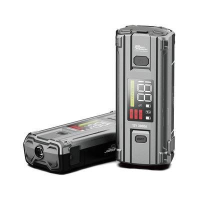 Green Keeper 2024 3000A 20000mAh High Power Battery Jump Starter With Led Light