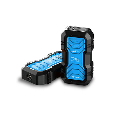 Green Keeper UltraSafe Super Capacitor 2000A Lithium Jump Starter With LED Light Easy