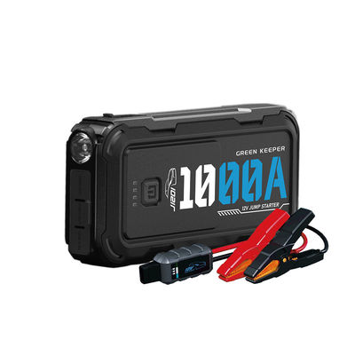 Multi-Function 1200A Peak Mini Car Jump Starter with Air Compressor and Digital Screen