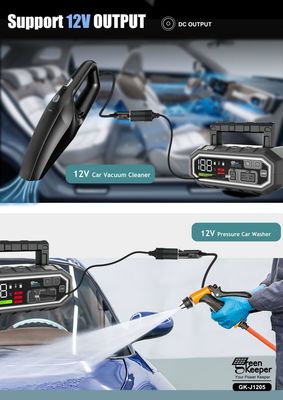 Fit for Vehicles and Trucks 12V 24V 4000A Battery Booster Pack Portable Jump Starter