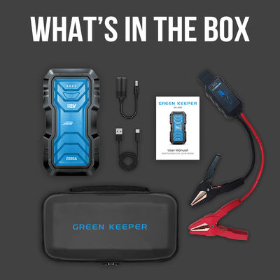 Extreme Temperatures No Problem UltraSafe 2000A Super Capacitor Jump Starter is Here