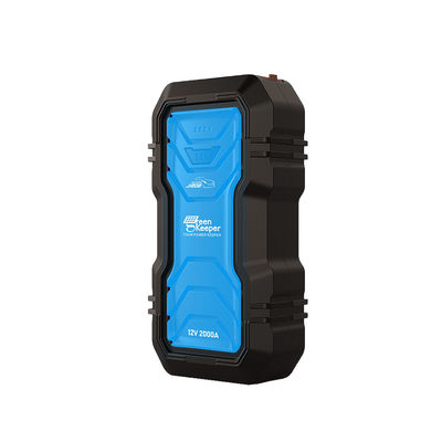 UltraSafe Super Capacitor 1000a Jump Starter with USB-A Charging Output and LED Light